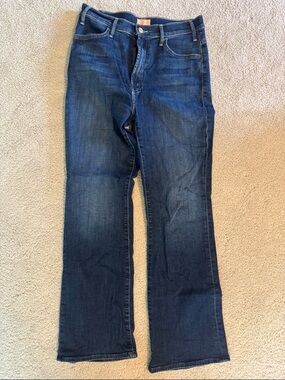 Mother Hustler - straight ankle jeans